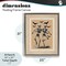 Stupell Industries Vintage Dancing Skeletons Stamp Floating Frame, design by Arlington Prints